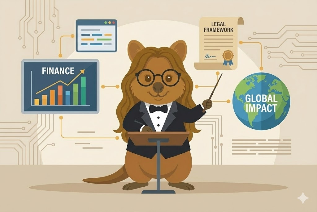 Quokka as invisible orchestra conductor
